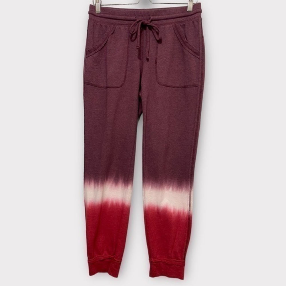 Knox Rose Purple & Ted Tie Dye Jogger Sweatpants Size Small